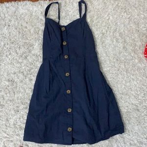 Button up dress